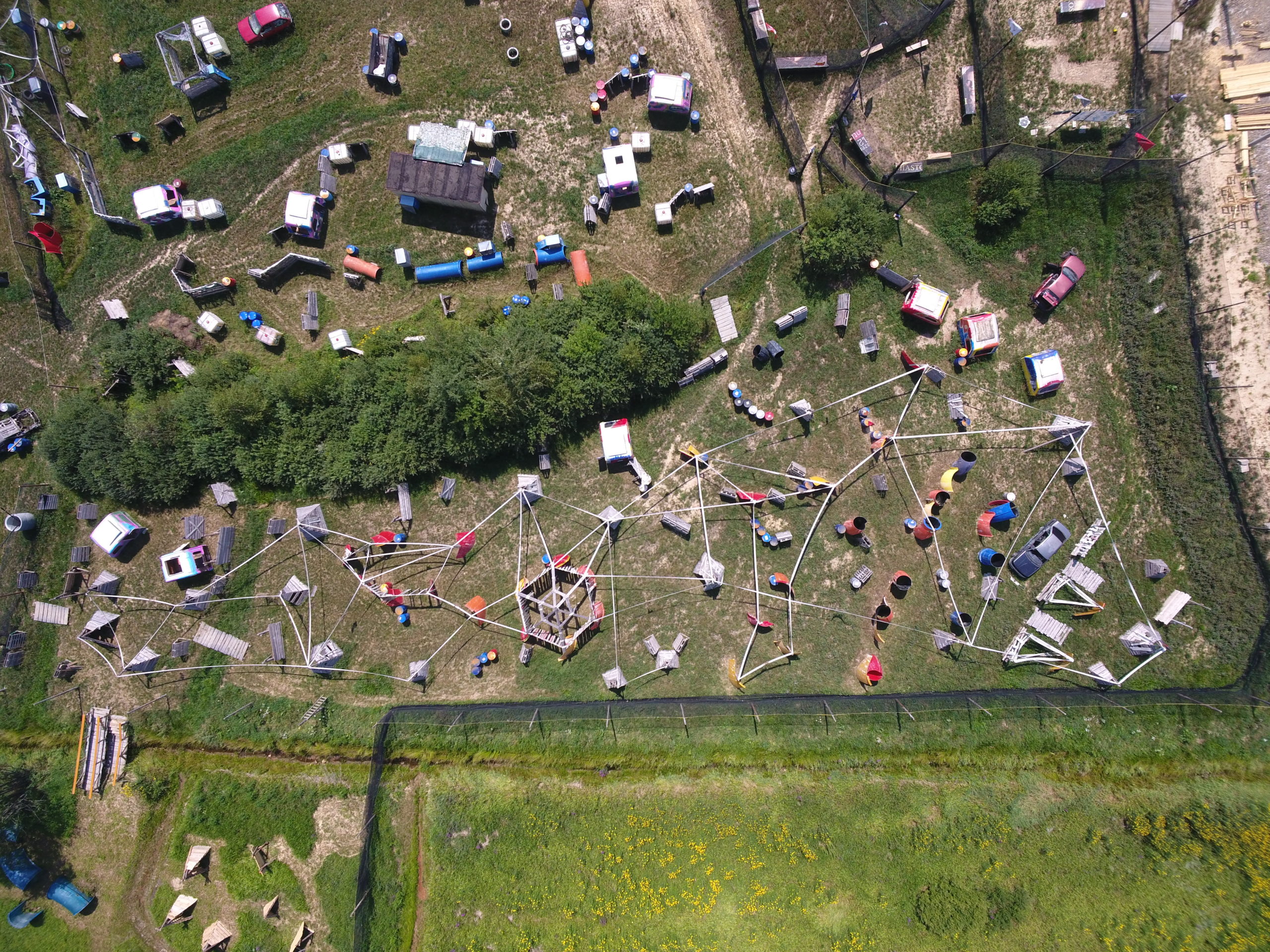 Pole paintballowe: ŚWIĄTYNIE JEDI