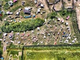 Pole paintballowe Świątynie Jedi