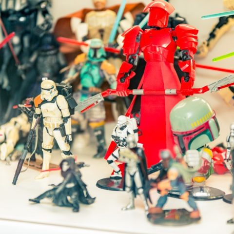 Figurki z Gwiezdnych Wojen