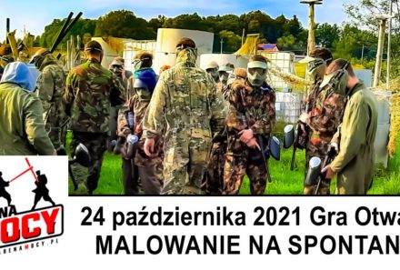 Paintball – Gra Otwarta na Arenie Mocy – Malowanie Na Spontanie