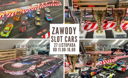 ZAWODY SLOT CARS RACING ARENA MOCY