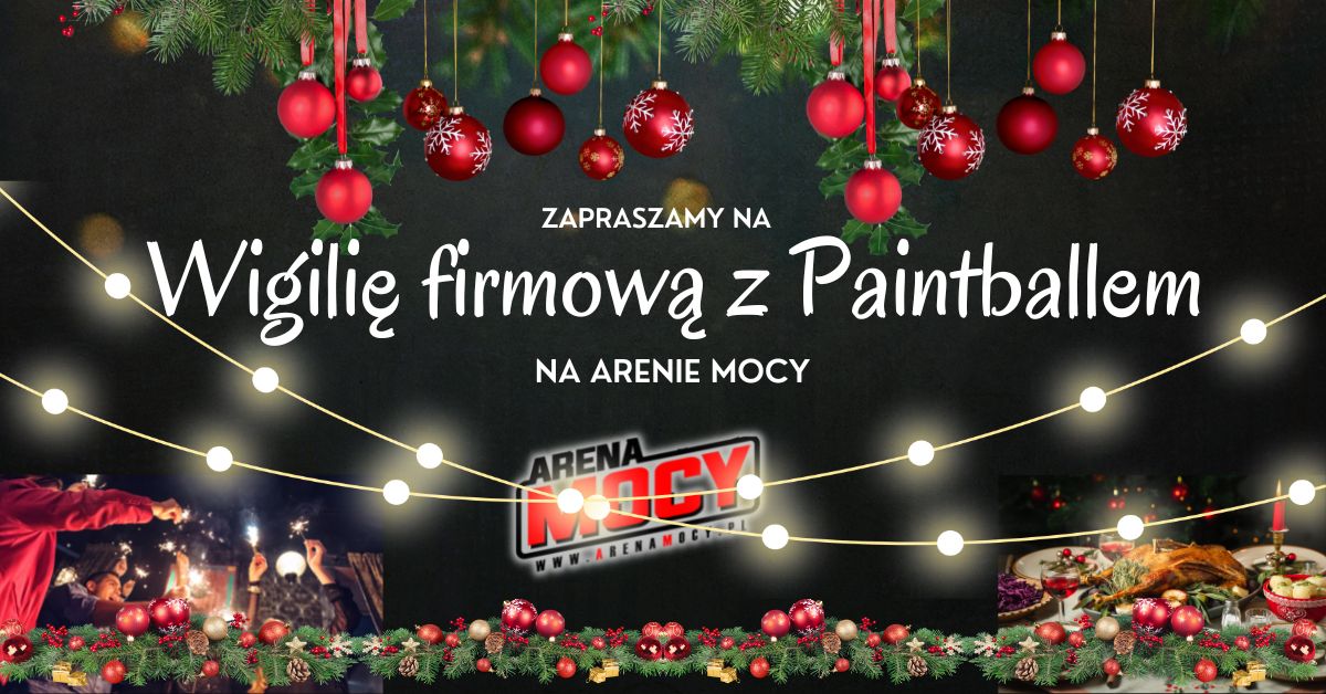 wigilia firmowa z paintballem