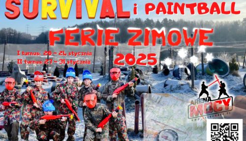 Ferie zimowe survival i paintball genialna zabawa
