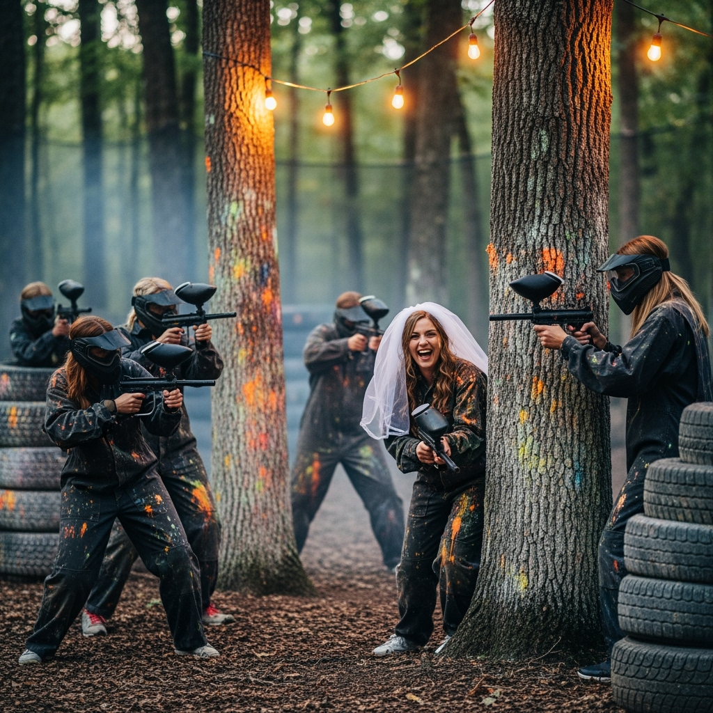 Wieczór panieński z paintballem — dlaczego to świetny pomysł?