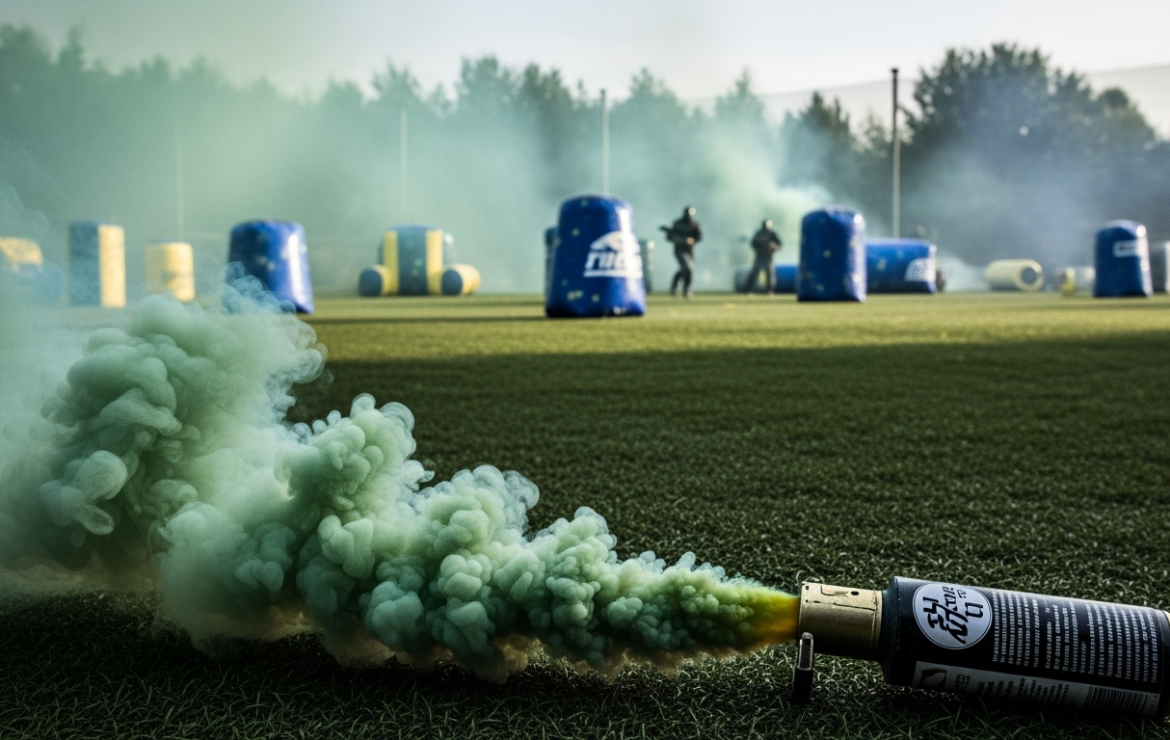 Granaty dymne — czyli jak urozmaicić grę w paintball?