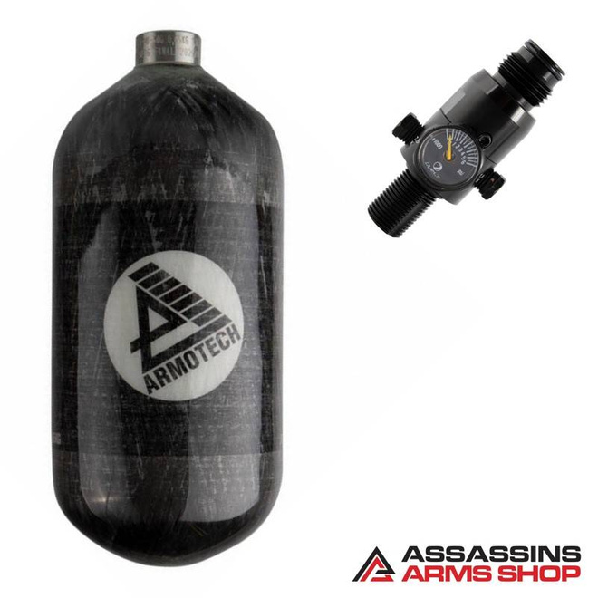 Butla paintball z regulatorem